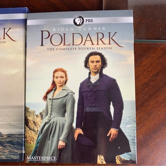 Poldark Television Show Seasons 1, 2, and 4 DVD Sets - Picture 4 of 7
